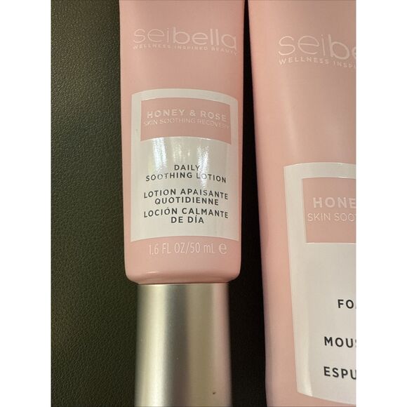 Sei Bella by Melaleuca Honey & Rose Bi-Phase Recovery Oil Foam Cleanser Lotion - Picture 4 of 6